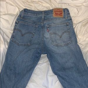 Levi Wedgie Skinny Jeans